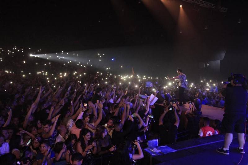 Tamer Hosny at Beirut Holidays